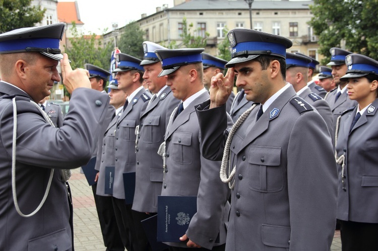 Obchody Święta Policji w Łęczycy