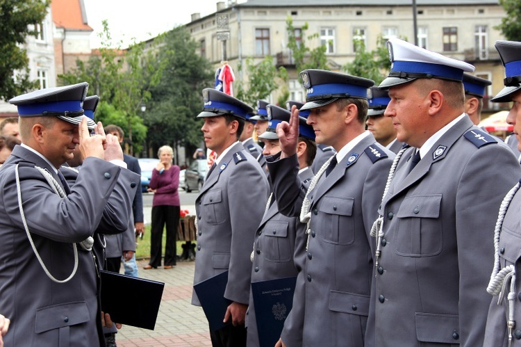 Obchody Święta Policji w Łęczycy