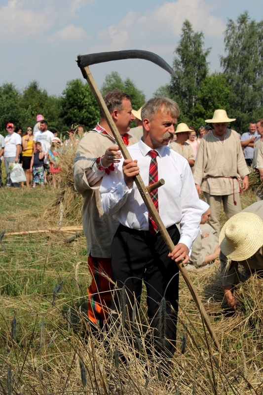 Obrzęd żniw w Maurzycach