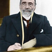 Joseph Conrad to literacki pseudonim. Naprawdę nazywał się Józef Teodor Konrad Korzeniowski