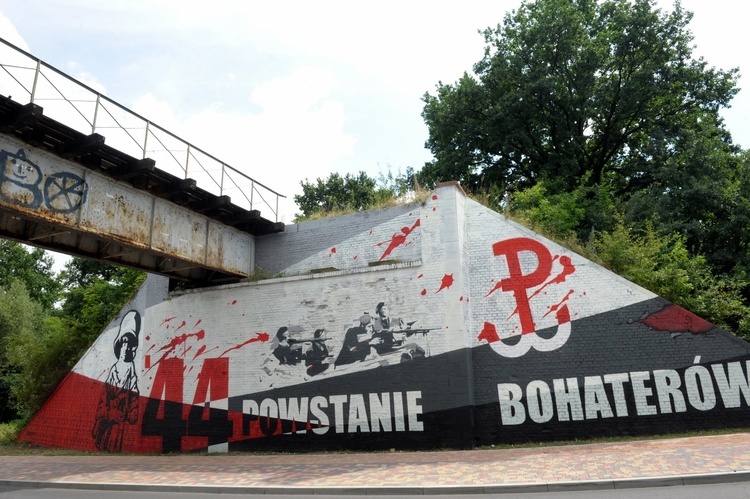 Mural powstańczy