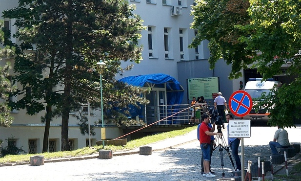Skierniewicki szpital, w którym przebywał Kubuś