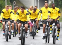 Borussia na rowerach