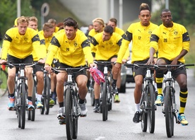 Borussia na rowerach