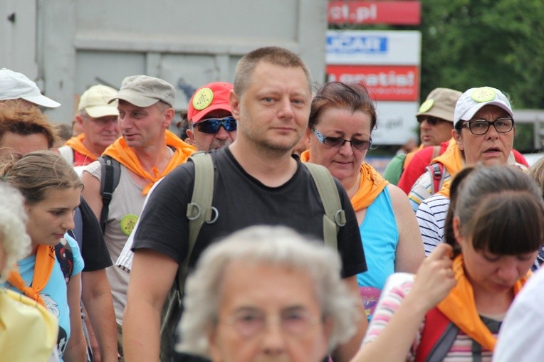 69. Pielgrzymka Rybnicka - wyjście z Bytomia-Górników