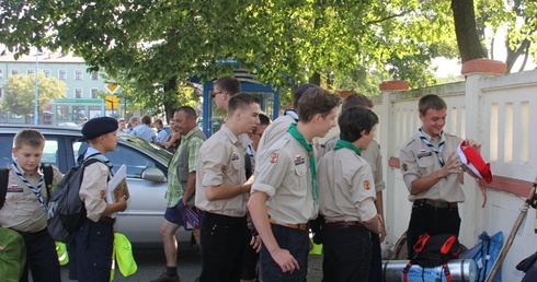 Skauci z diecezji łowickiej 30 lipca wyruszyli na Eurojam 2014 do Francji