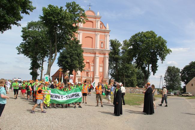 Wyjście pieszej pielgrzymi ze Skrzatusza