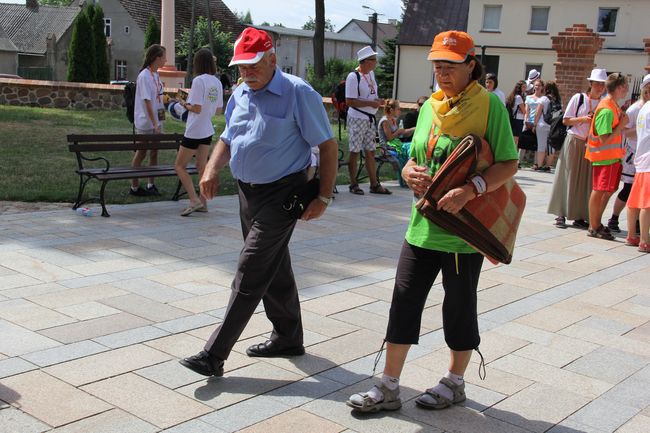 Wyjście pieszej pielgrzymi ze Skrzatusza