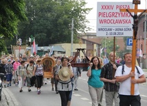 34. Piesza Pielgrzymka Wrocławska - dzień pierwszy