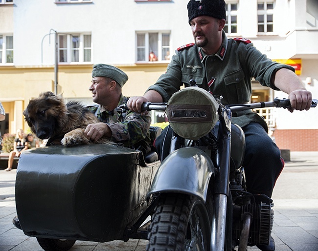 Powstańcza barykada w Koszalinie