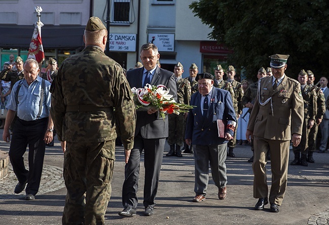 Powstańcza barykada w Koszalinie