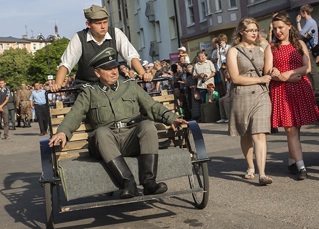 Powstańcza barykada w Koszalinie