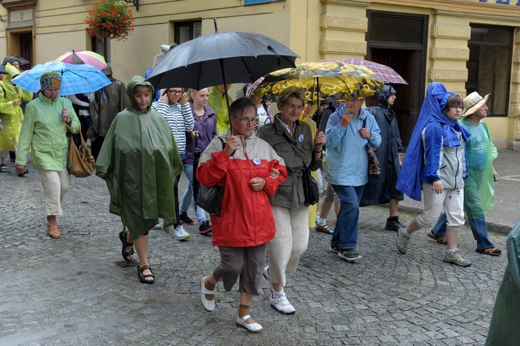 Wyjście pielgrzymki 