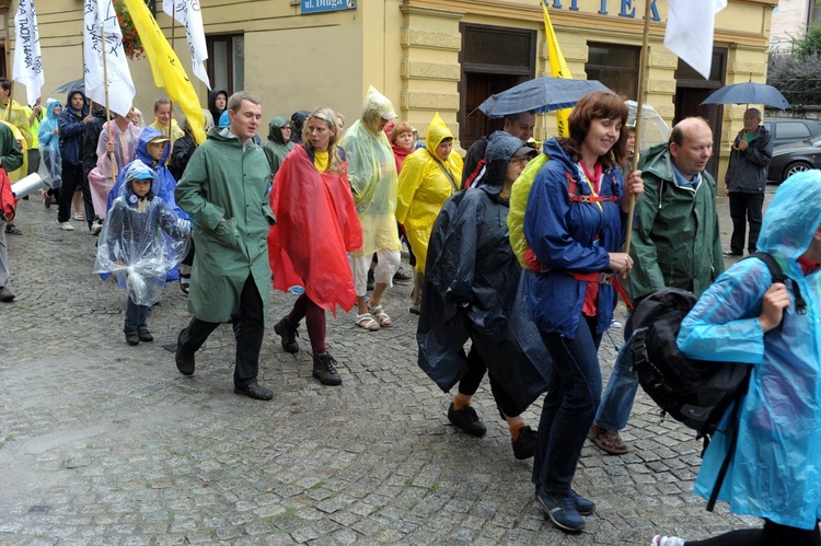 Wyjście pielgrzymki 