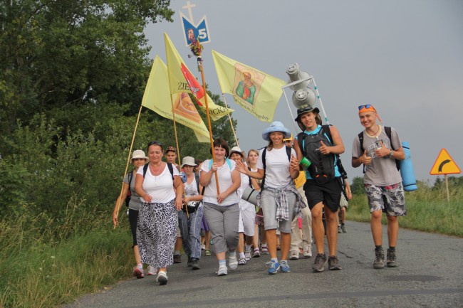 34. Piesza Pielgrzymka Wrocławska - dzień drugi