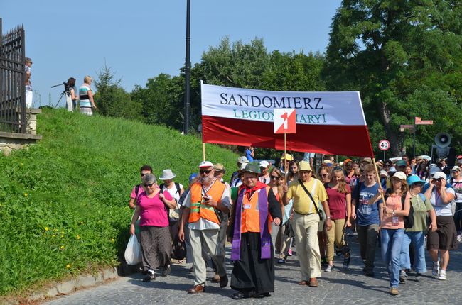 Sandomierska Pielgrzymka na trasie