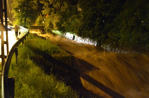 Wielka woda w Małopolsce