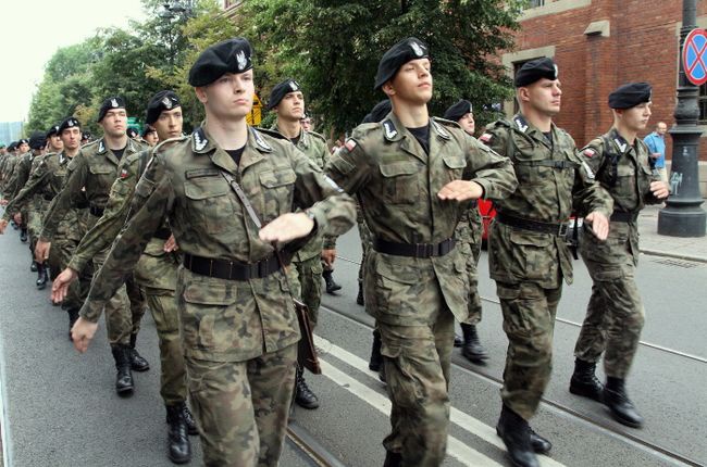 Wymarsz 49. Marszu Szlakiem I Kompanii Kadrowej