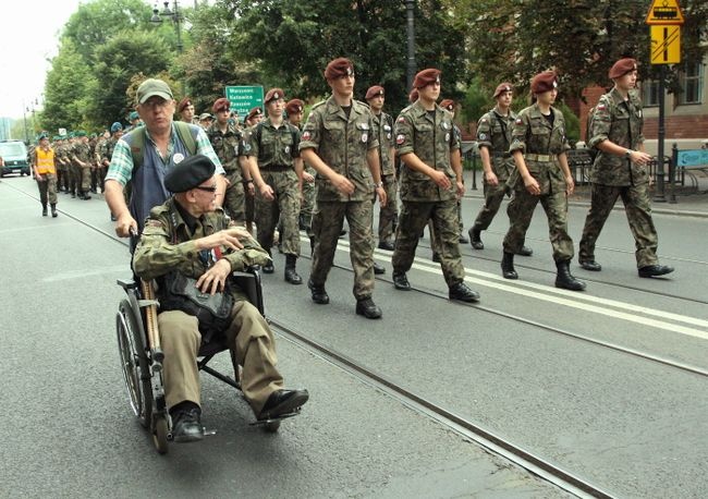 Wymarsz 49. Marszu Szlakiem I Kompanii Kadrowej