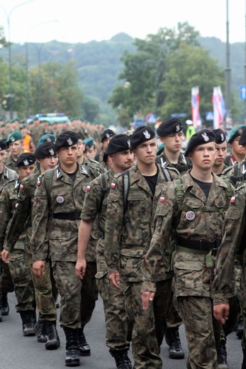 Wymarsz 49. Marszu Szlakiem I Kompanii Kadrowej