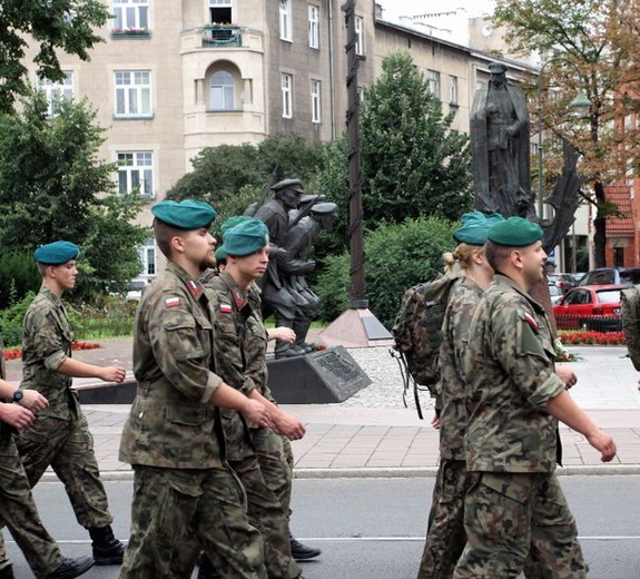 Wymarsz 49. Marszu Szlakiem I Kompanii Kadrowej