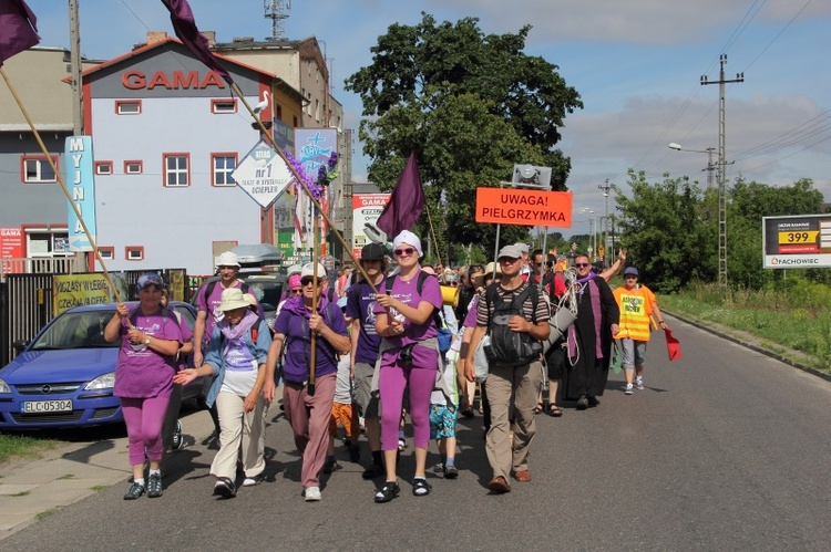 Msza św. w katedrze i wymarsz pielgrzymów