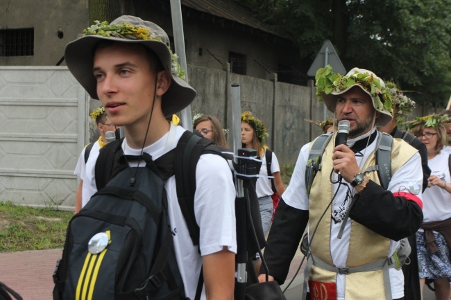 Stąd widać było jasnogórski szczyt...