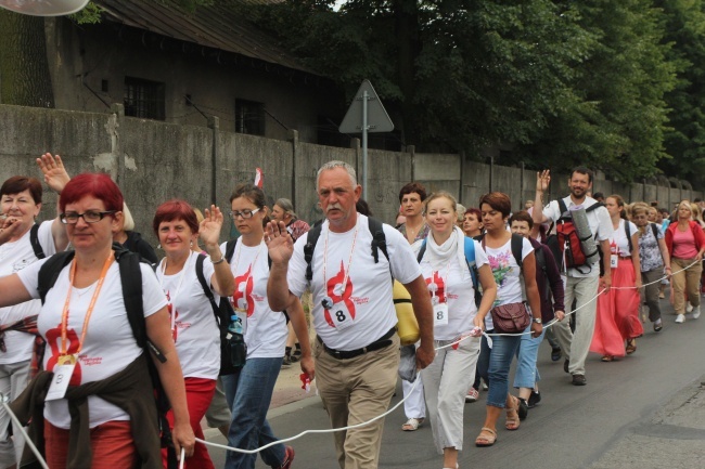 Stąd widać było jasnogórski szczyt...