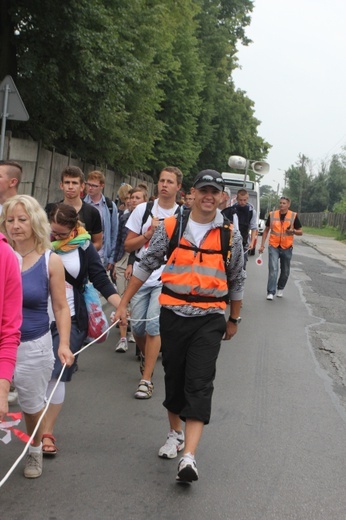 Stąd widać było jasnogórski szczyt...