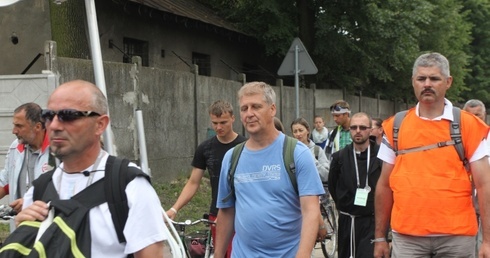 Stąd widać było jasnogórski szczyt...