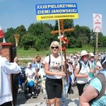 Pielgrzymi podczas trasy 