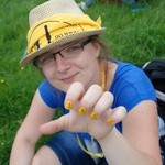 Pielgrzymi podczas trasy 