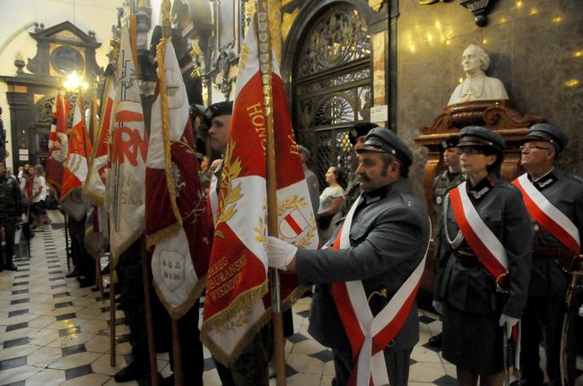 Msza św. w katedrze w stulecie wymarszu I Kompanii Kadrowej. cz. II