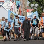 Grupa błękitna jest najliczniejszą grupą tegorocznej pielgrzymki