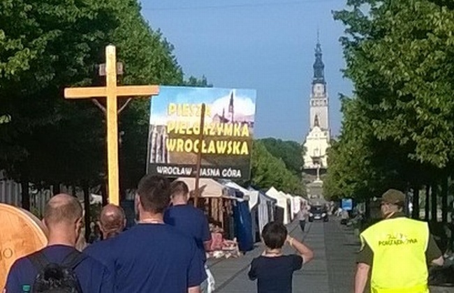 Jubileusz "Orzecha" i wejście na Jasną Górę