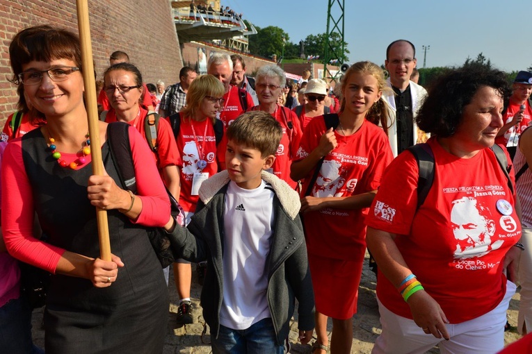 Pielgrzymka - wejście