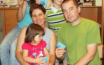  Rodzina państwa Orysiaków korzysta z karty, ale nie ukrywa, że największą pomocą dla wielodzietnych rodzin byłaby obniżka podatków