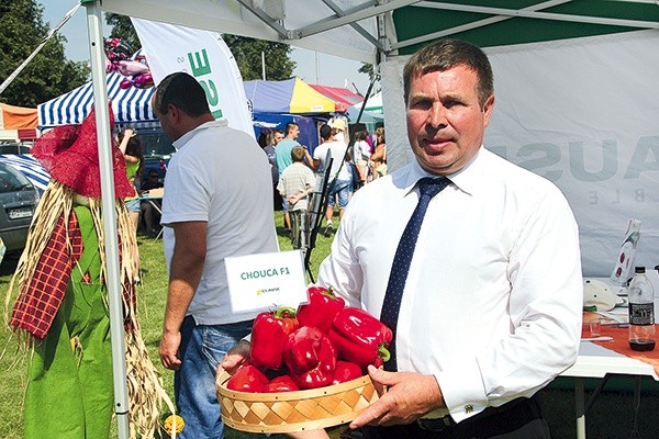 Mirosław Janczara z Potworowa jest producentem papryki