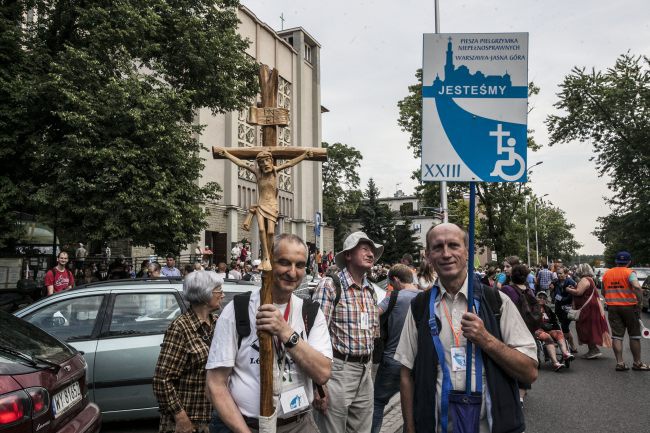 "Jesteśmy" - niepełnosprawni idą na Jasną Górę