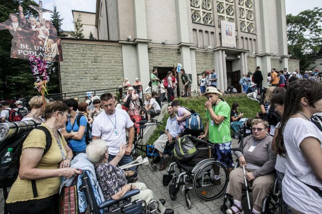 "Jesteśmy" - niepełnosprawni idą na Jasną Górę