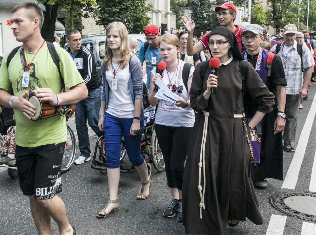 "Jesteśmy" - niepełnosprawni idą na Jasną Górę