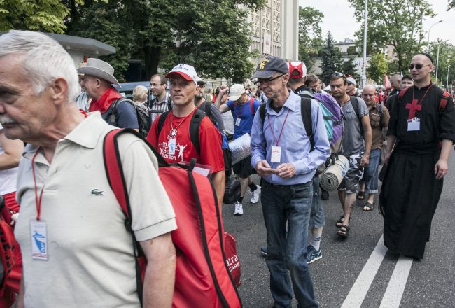 "Jesteśmy" - niepełnosprawni idą na Jasną Górę