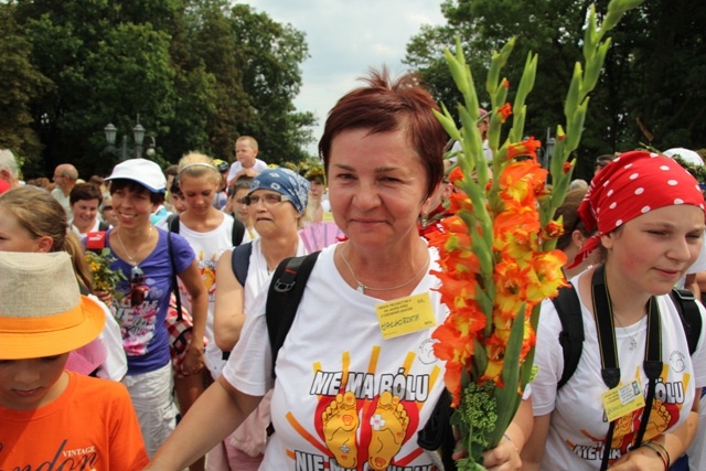 Powitanie pielgrzymów z Cieszyna, Czechowic-Dziedzic i Andrychowa