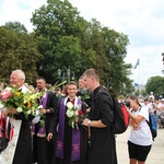 Powitanie pielgrzymów z Cieszyna, Czechowic-Dziedzic i Andrychowa