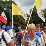 Powitanie pielgrzymów 9 grup hałcnowskich