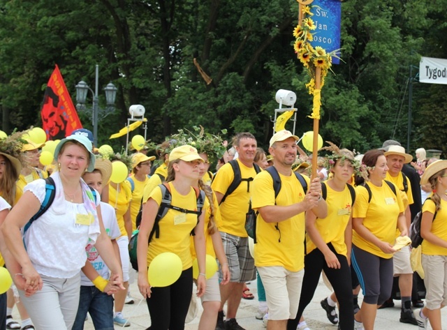 Powitanie pielgrzymów oświęcimskich na Jasnej Górze