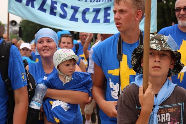 Powitanie pielgrzymów oświęcimskich na Jasnej Górze