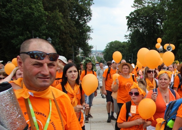 Powitanie pielgrzymów oświęcimskich na Jasnej Górze