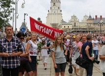 Powitanie pielgrzymów z Cieszyna, Czechowic-Dziedzic i Andrychowa