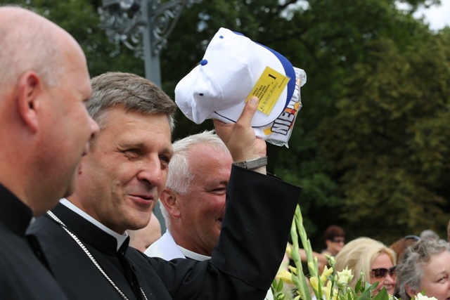 Powitanie pielgrzymów z Cieszyna, Czechowic-Dziedzic i Andrychowa